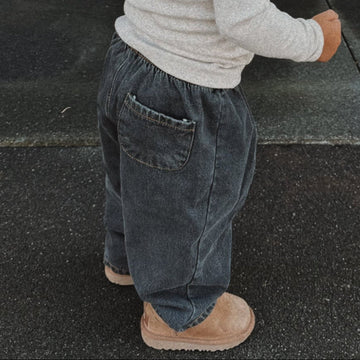 Denim Pants Grey